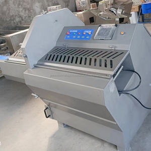 เครื่องหั่นเนื้อชีสสเต็กอัตโนมัติ21/25/36K เครื่องตัดสับไส้กรอก200ชิ้น/ชม. อัตโนมัติเกรดซี่โครงเนื้อแช่แข็งแบบอัตโนมัติ - Product Image 4