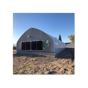 Agriculture Medical Large Fully Automated Blackout Shade Greenhouse with Hot Galvanized Steel Structure Light Dep <strong>Poly</strong> <strong>Tunnel</strong> - Product Image 2