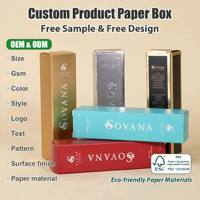 Caja de Cartón Blanca de Lujo Personalizada, Cartón Kraft Plegable, Caja Pequeña de Cartón para Regalos de Navidad