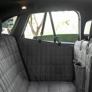 Hamaca impermeable para coche y perro, cubiertas protectoras de asiento antideslizantes a prueba de arañazos, cubierta de asiento trasero de Material Oxford para coches, accesorio para mascotas - Product Image 2