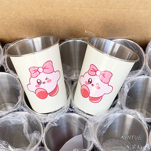 Vaso de acero inoxidable con pajita, taza de viaje portátil para adultos, 500 ml - Product Image 4