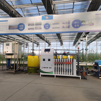 Machine de fertilisation intelligente à pompe intégrée, haute productivité, distribution automatique et uniforme pour l'irrigation goutte à goutte