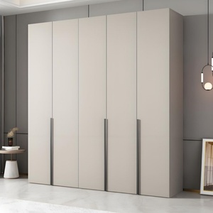 Customizable Luxury Contemporary <b>Foldable</b> Flat-Packed Bedroom Furniture Black <b>Wardrobe</b> - Product Image 2