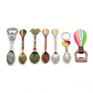 Wholesale Custom Logo Souvenir <b>Spoon</b> Zinc Alloy Brass Metal Gift Factory Designed Sports Fashion Medal Iron Tourist Countries - Product Image 5