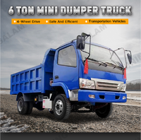 Allradantrieb Mini Mining Muldenkipper 6ton 8ton 10ton Muldenkipper zum Verkauf Jamaika