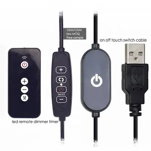 LED Remote Dimmer Timer, Ein Aus Touch Switch Kabel