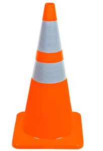 Cône de signalisation routière flexible en PVC, modèle 70, le plus vendu, pour la sécurité - Product Image 2