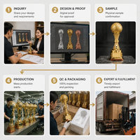 Trofeo de Baloncesto Personalizado en Oro, Ecológico con Protección UV, 3 Colores Disponibles, Precio de Fábrica, Logotipo Grabado Personalizado, Entrega Rápida, Deportes