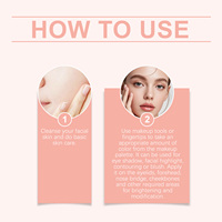 Palette de maquillage multifonctionnelle AMZ : fards à paupières, contour, blush, illuminateur – Tout-en-un portable pour usage quotidien – Fournisseur en gros