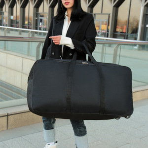 Fashion <b>Large</b> Capacity Sports Fitness Travel <b>Bag</b> Multifunction Waterproof Oxford Cloth Zipper Durable Luggage Handbag - Product Image 2