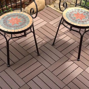 Baldosas de terraza impermeables de WPC para exteriores, baldosas de suelo de madera plástica compuesta para jardín. - Product Image 4