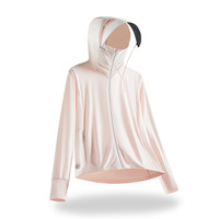 Sweat à capuche anti-UV UPF50+ en soie glacée |   Veste de pêche anti-UV pour les sports de plein air estivaux