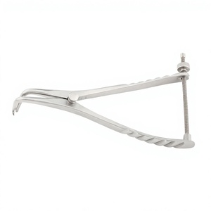 A S AMPEX Stifle Distractor Pequeño, Instrumentos Ortopédicos Veterinarios de Acero Inoxidable Plateado, Compresor Quirúrgico para Gatos - Product Image 4