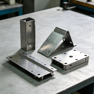 Parti di Macchine in Lamiera Personalizzate, Staffa in Acciaio Inox Tagliata al Laser, Lavorazione Completa OEM ODM, Disegno Personalizzato - Product Image 1