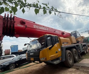 รถบรรทุกติดเครน SANY STC1000c5-8 มือสอง ปี 2024 สำหรับทุกสภาพพื้นผิว พร้อม SAC1300t STC800t6 STC800t5 STC1000c7 ชิ้นส่วนหลัก เครื่องยนต์และปั๊ม - Product Image 4