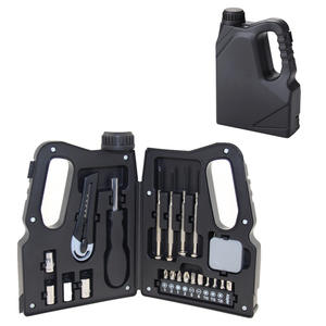 Kit d'outils à main professionnels en acier au carbone de 21 pièces, jeu de tournevis et de douilles portable pour cadeaux promotionnels personnalisés - Product Image 1