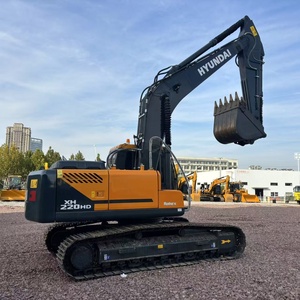 รถขุดฮุนได XH220HD โครงสร้างแข็งแรงทนทาน รถขุดไฮดรอลิกแบบตีนตะขาบมือสองแท้ ฮุนไดมือสอง รุ่น 330 305 210 220 225 - Product Image 3
