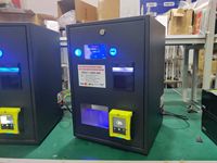 Distributeur de pièces compact sans bourrage, capacité 4500 pièces, pour salles d'arcade en Macédoine du Nord