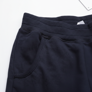 ชุด2ชิ้นแบบลำลองสำหรับผู้หญิงชุดวอร์มเสื้อครอปและกางเกงวอร์มผ้าฟลีซสีพื้นโลโก้ตามสั่ง - Product Image 1