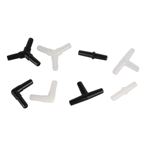 Usine de quincaillerie d'origine de Shenzhen accepte les logos personnalisés, ODM, OEM, faible MOQ, connecteur de tube barbelé en plastique multi-formes pour automobile - Product Image 1
