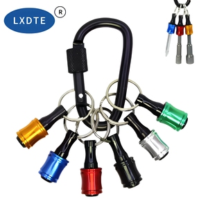 <span class=keywords><strong>Kit</strong></span> LXD 6 pièces, porte-embouts hexagonaux 1/4 po, rallonge de barre hexagonale, tige de connexion à changement rapide pour embouts de tournevis électrique - Product Image 1