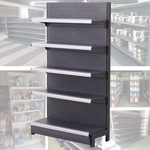 Free Design China Gondola Mart Racks Supermarket <b>Shelves</b>, <b>Black</b> Gondola Shelving Units - Product Image 1