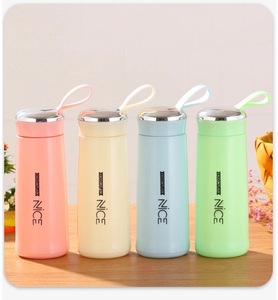 New Glass Water <b>Bottle</b> Crystal Infused Gem Water <b>Bottle</b> Wellness 500ml Glass Water <b>Bottle</b> Wholesale Coloured Stone - Product Image 3