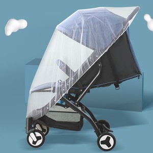 Mosquitera Universal para <span class=keywords><strong>Cochecito</strong></span> de Bebé Amuse Baby, Tejida en 100% Poliéster, Plegable, con Protección Solar y Reforzada - Product Image 4
