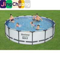 Piscine Jingchuang56488 avec support rond, piscine familiale, grande piscine extérieure
