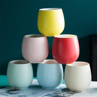 Tasses à thé en porcelaine, tasses à thé multicolores personnalisées, bon marché pour restaurant, 1 pièce