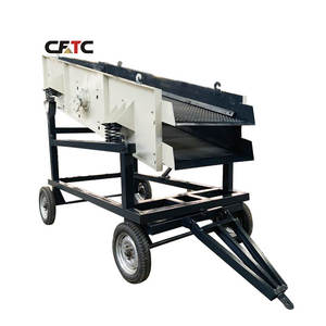 Pequeña Planta de Cribado Portátil, Proveedores de Cribadoras Móviles para Cantera de Agregados y Piedra, Criba Vibratoria - Product Image 1