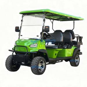 Vente flash XCEGO, voiturette de golf électrique classique de haute qualité pour 6 personnes, avec châssis en acier et batterie 60V 80A - Product Image 6