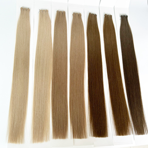 2025 <strong>New</strong> Arrival Remy Hair Seamless Double Drawn Genius Weft Easy to Wear Silky <strong>Straight</strong> Wave in Bulk - Product Image 2