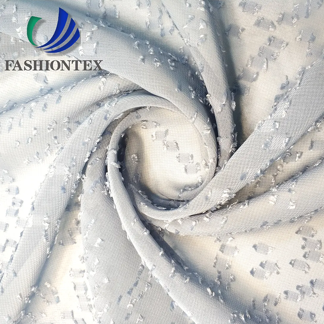 Fashiontex Contoh Gratis 75D Kecil Persegi Digunting Pewarna Sifon 100% Poliester Gaun Krep Kain Sifon Antik Grosir