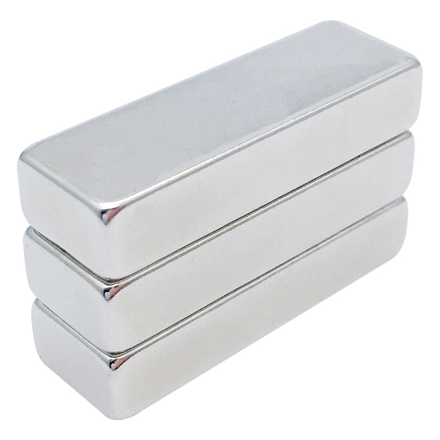Super Strong Rare Earth High Quality N52 Block Nickel Neodym Magnet