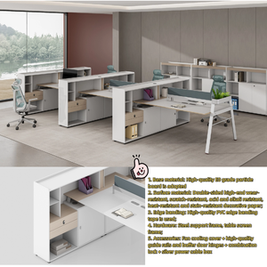 家具木製オフィス収納キャビネットパネルスタイルファイルキャビネット - Product Image 3