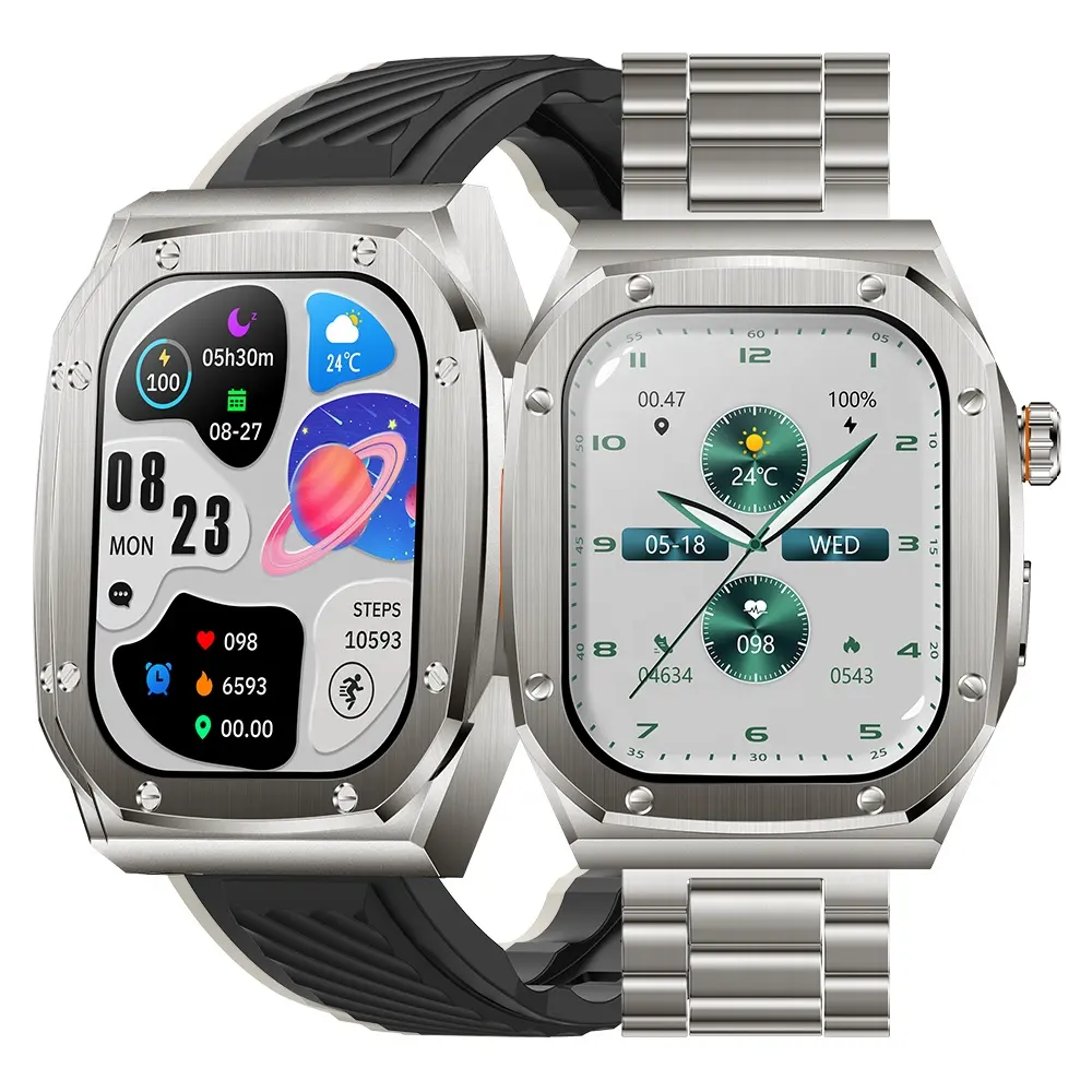 2023 Nieuwe Aankomst Z79 Max Smart Watch 460Mah Batterij Stand By Time Ip68 Waterdicht Kompas Nfc Z79 Max Ultra