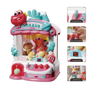 Machine à œufs surprise Crocodile de dessin animé, machine à attraper les poupées à monnayeur, grande machine à griffes pour poupées, cadeau pour enfants - Product Image 5