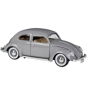 Bburago özel Mini 1/18 döküm oyuncak araba 1955 Vw Kafer Beetle Retro araba Diecast dekorasyon güzel hediye araba