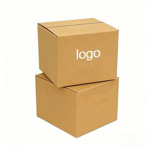 Customized Logo High-Quality 5-Layer Double-Wall Brown Strong Cajas De Carton Board Mobile Shipping <b>Box</b> Product Packaging <b>Box</b> - Product Image 1