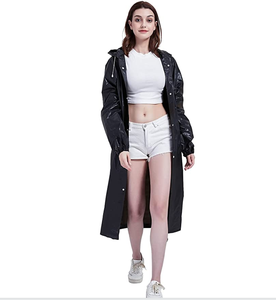 Unisexe Hommes Femmes Jetable Imperméable PEVA Pluie avec Impression de Logo Personnalisé pour Adultes de Jour de Pluie - Product Image 5