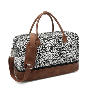 Bolsa de viaje a rayas clásica en stock y personalizada, equipaje de mano de lona, bolsa de viaje de gran capacidad, paquete de viaje para hombres y mujeres - Product Image 3