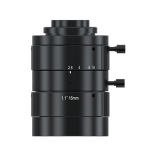เลนส์กล้องอุตสาหกรรม 20MP 1.1 นิ้ว 16/25/35/<span class=keywords><strong>50</strong></span> มม. แบบโฟกัสคงที่ ปรับโฟกัสด้วยมือ เมาท์ C สำหรับระบบมองเห็นด้วยเครื่องจักร ควบคุมคุณภาพ - Product Image 2