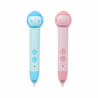 Stylo d'impression 3D rechargeable 90C PCL avec album de dessin