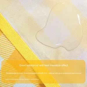 Portable Ins tapis de pique-nique pliant personnalisable extérieur étanche à l'humidité Oxford tissu PVC tapis de <span class=keywords><strong>Camping</strong></span> imperméable épaissi pique-nique - Product Image 3