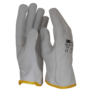 EDIS E21.02 guanto in pelle PU in pelle di vacchetta pieno fiore con morsetto da polso morbido termico per il ciclismo quotidiano sci uso esterno al coperto - Product Image 1