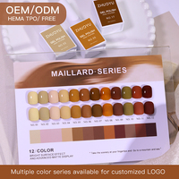 Ensemble de vernis à ongles en gel UV de marque propre, certifié CPSR, collection de vernis en gel rose, logo personnalisé, fournitures pour ongles pour les entreprises