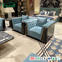 Canapé de luxe en cuir véritable avec panneaux en bois émaillé, mobilier de salon sur mesure pour toute la maison, effet peau de serpent, idéal pour villa et manoir