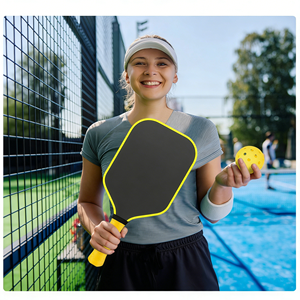Descuento por compra al por mayor: Raqueta de pickleball con superficie de carbono crudo, estándar USAPA, legal para torneos, control de giro extremo - Product Image 6