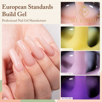 Nouveau style de vernis gel professionnel standard européen, art des ongles, 46 couleurs, vernis gel à marque privée